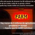 a finales de abril del 2010, farmville está punto de alcanzar los 90MM de usuarios mundiales. Un tercio de los cuales cuida de su granja a diario. en españa hay...